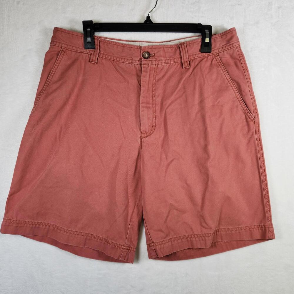 Izod Saltwater Chino‎ Shorts Nantucket Red Size 34